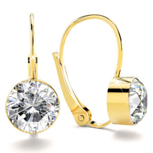 Audrey Lever Back Earrings Embellished with SWAROVSKI® crystals