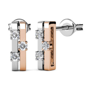 My Crystal Story Stud Earrings Embellished with SWAROVSKI® crystals