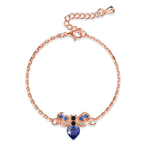 BeeCarra Bracelet Embellished With SWAROVSKI® Crystals