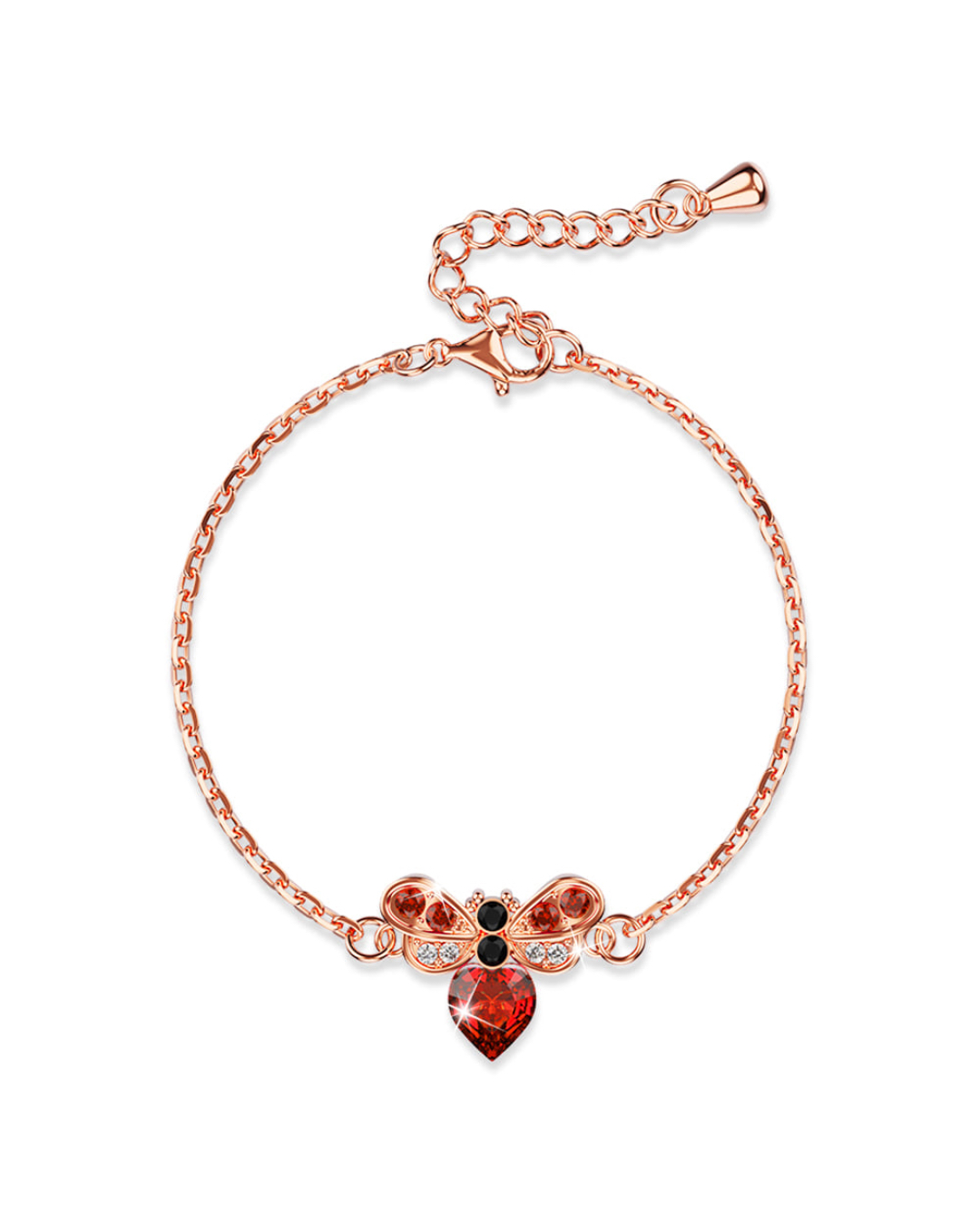 BeeCarra Bracelet Embellished With SWAROVSKI® Crystals