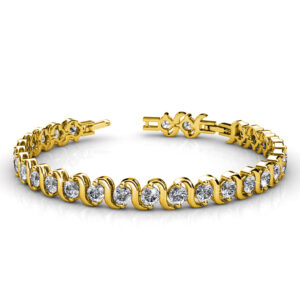 Venice Tennis Bracelet Embellished With SWAROVSKI® Crystals