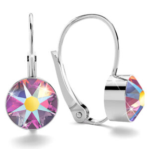Audrey Lever Back Earrings Embellished With SWAROVSKI® Crystals