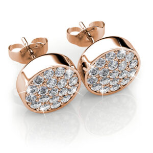 Pave Earrings Embellished With SWAROVSKI® Crystals