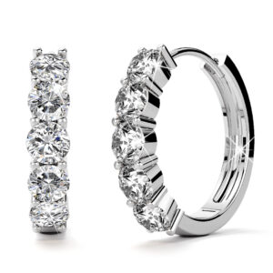 Pretty Looks Hoop Earrings