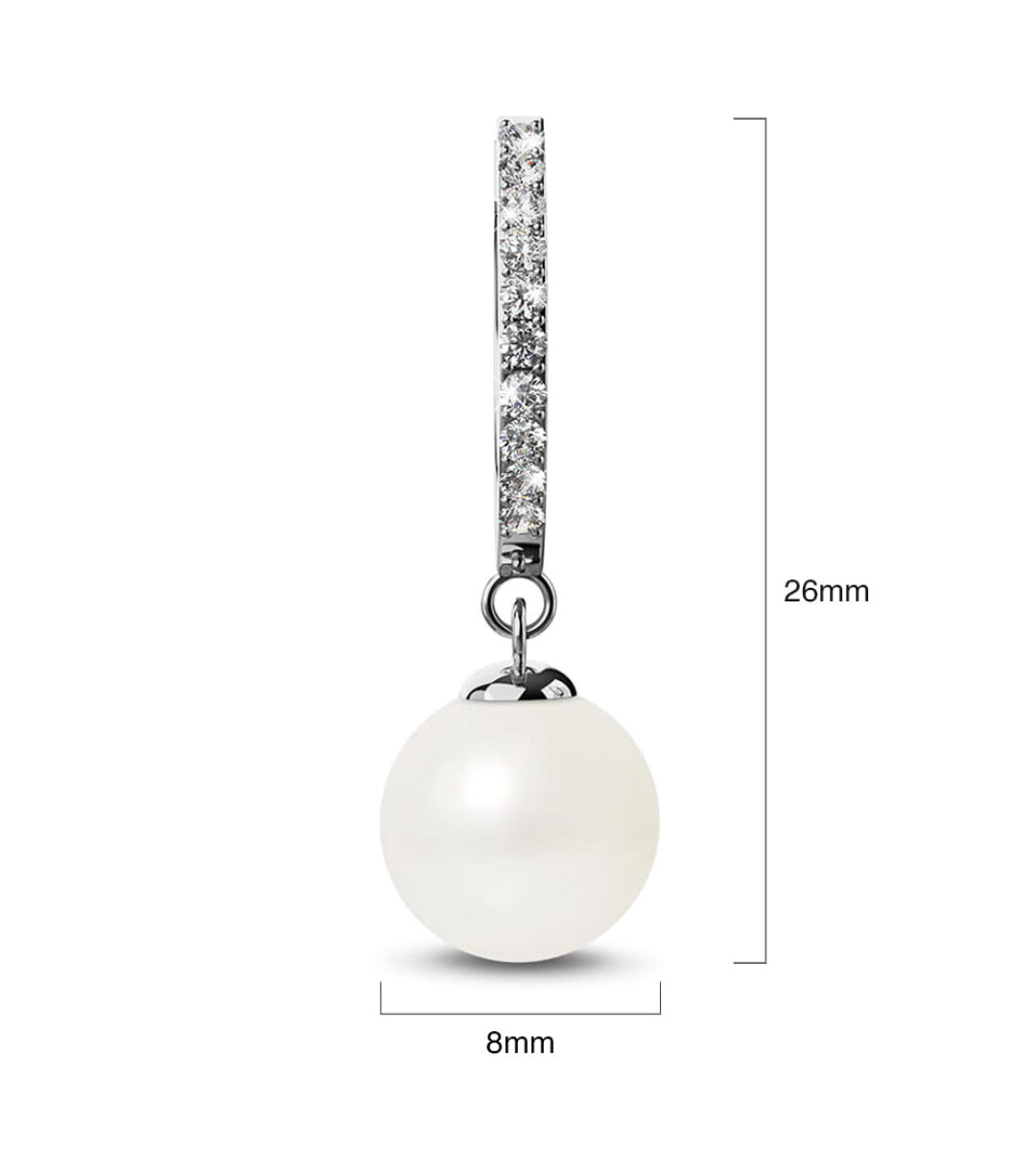 [DOROCY] ソンイェジン着用☆14K☆Swarovski pearl Earrings DOROCY]三十九☆ソンイェジン着用☆14K☆Vivian Earrings 全3色