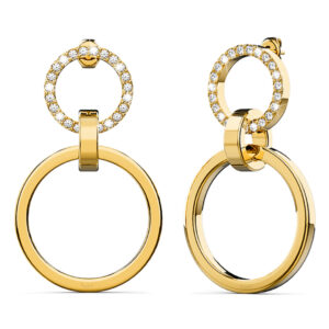 Orbit of Radiance Earrings Embellished with SWAROVSKI® Crystal in Gold