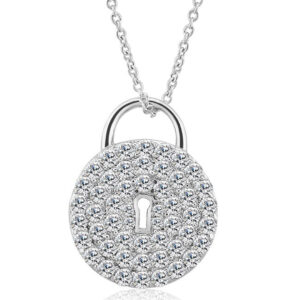 Fancy Padlock Necklace
