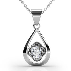 Center Piece Necklace Embellished With SWAROVSKI® Crystals