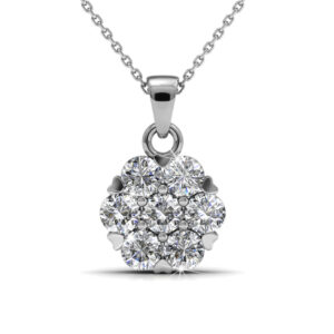 Cattleya Necklace Embellished With SWAROVSKI® Crystals