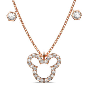 Mickey Silhouette Pendant Necklace Embellished With SWAROVSKI® Crystals