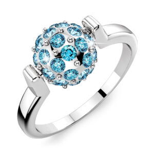 Tension Shamballa Ring Crystal Embellished With SWAROVSKI® Crystals