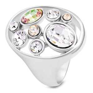 Philomena Cocktail Ring Multi Colour Embellished With SWAROVSKI® Crystals