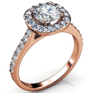 Engagement Ring Embellished With SWAROVSKI® Crystals