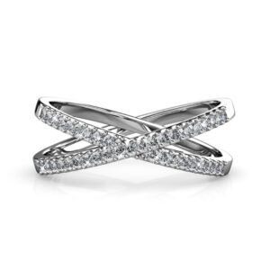 Synergy Ring Embellished With SWAROVSKI® Crystals