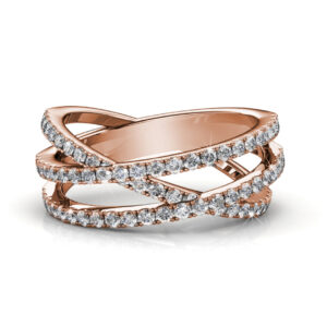 Soulmate Ring Embellished With SWAROVSKI® Crystals