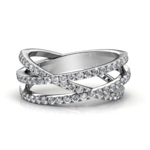 Soulmate Ring Embellished With SWAROVSKI® Crystals