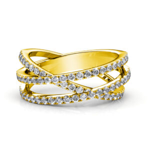 Soulmate Ring Embellished With SWAROVSKI® Crystals