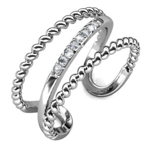 Jennifer Ring Embellished with SWAROVSKI® crystals