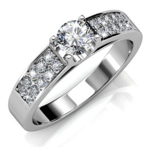 Lady Ring Embellished with SWAROVSKI® crystals